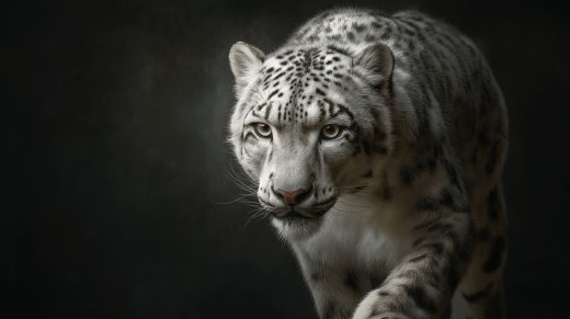 Snow Leopard puzzle preview
